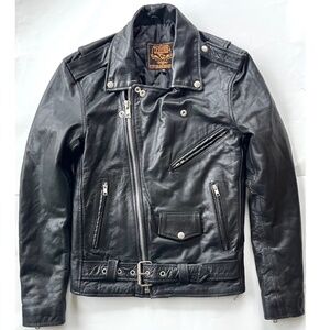 Milwaukee Leather LKL2701 Classic Black Premium Leather Motorcycle Rider